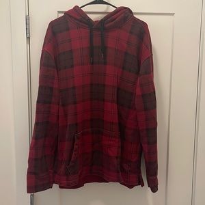XL Flannel Hoodie
